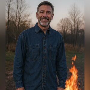 Signature by Levi Strauss Men’s Denim Shirt Size Small